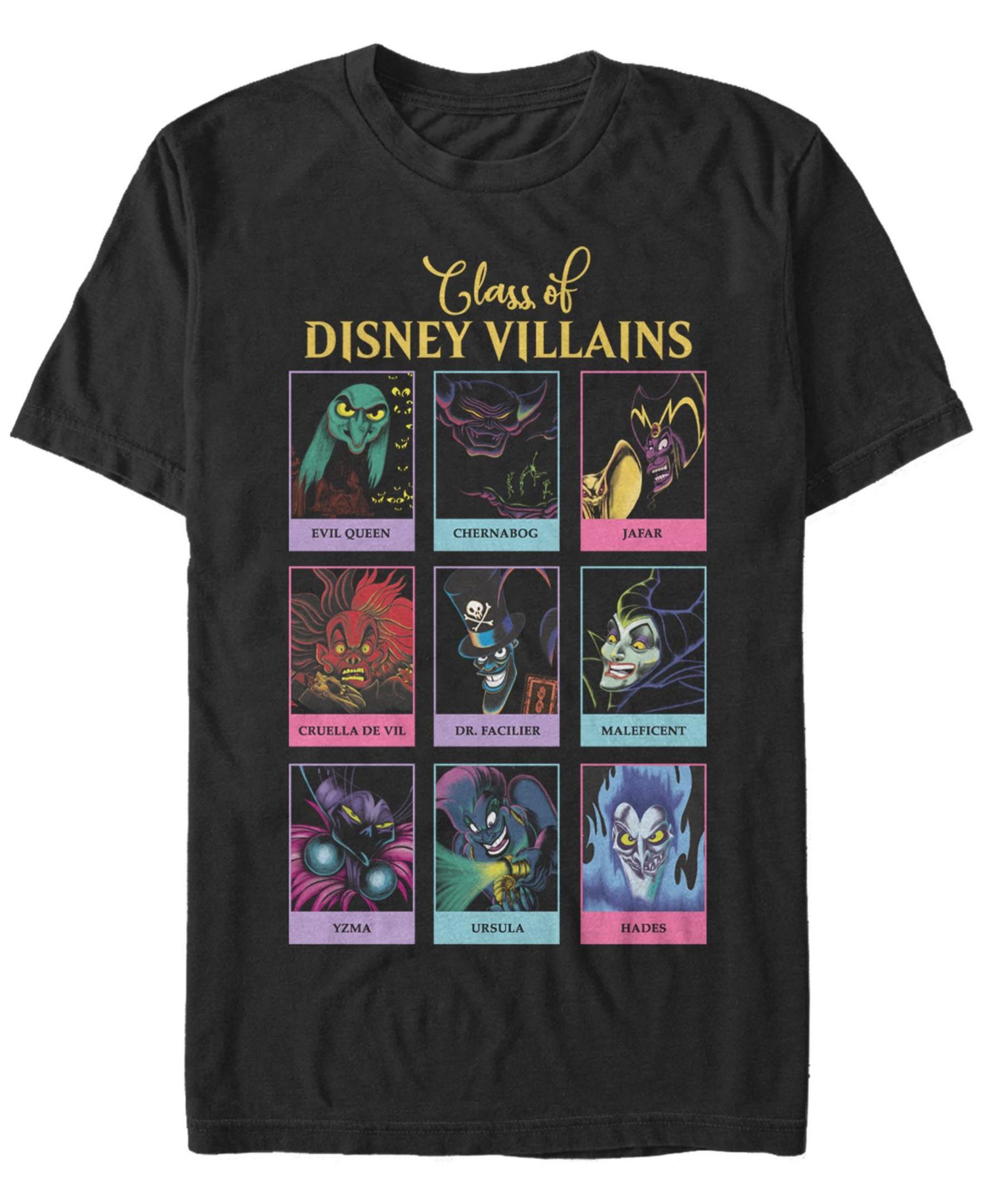 Men's Villains Year Book Short Sleeve Crew T-shirt