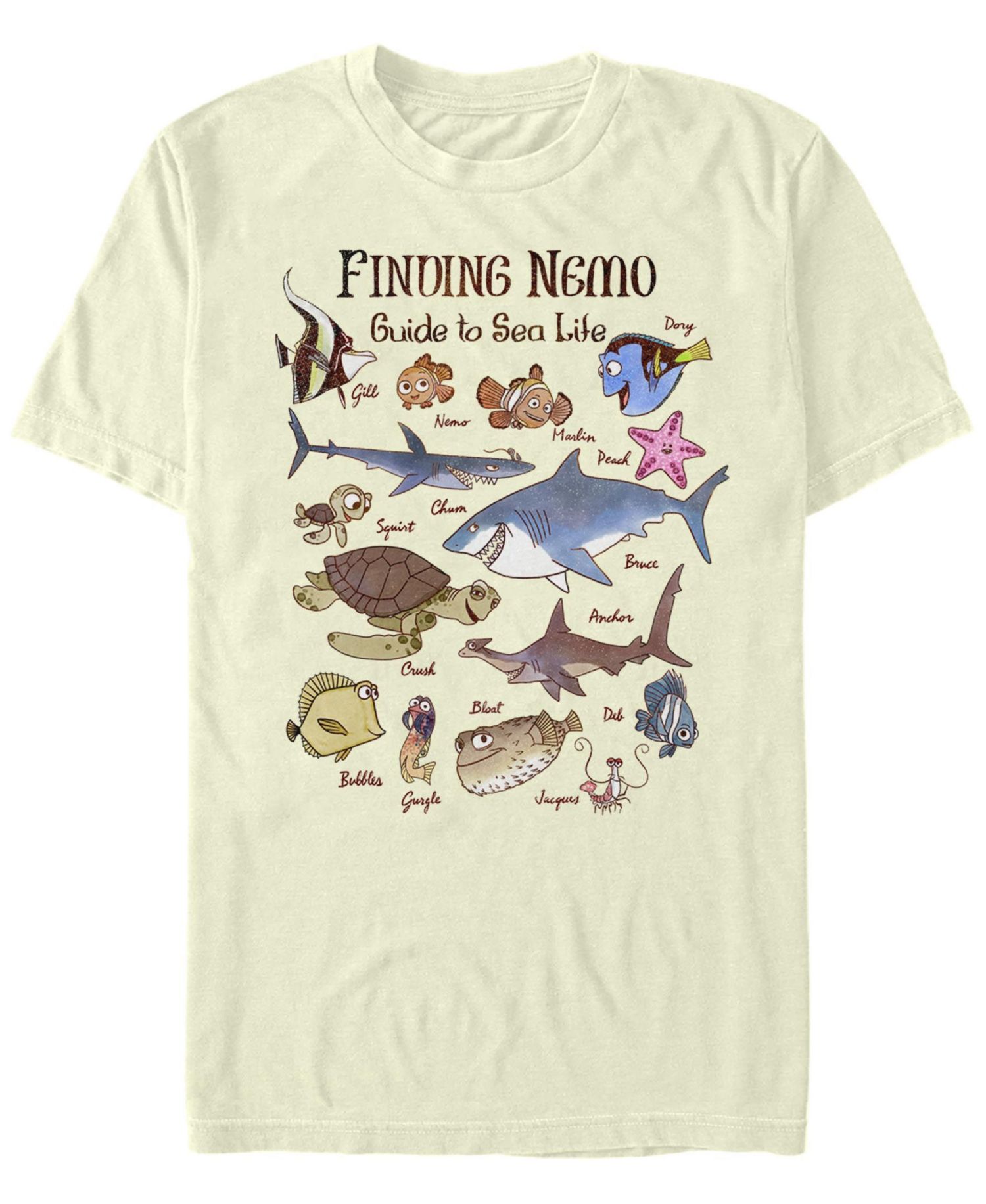 Men's Vintage-Like Nemo Short Sleeve Crew T-shirt