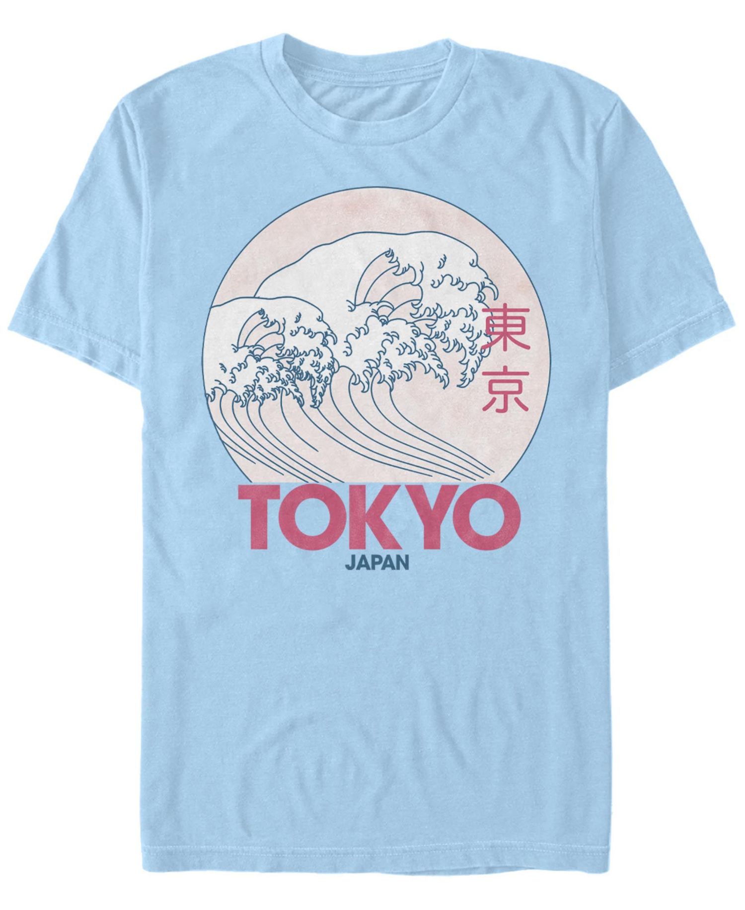 Men's Tokyo Vintage-Like Short Sleeve Crew T-shirt