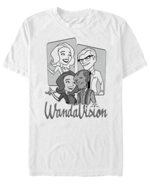 Fifth Sun Men's WandaVision Panels Short Sleeve Crew T-shirt