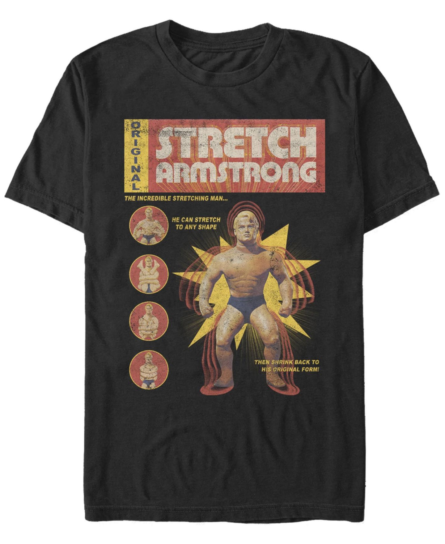 Мужская футболка Fifth Sun Vintage-Like Comic Cover Short Sleeve Crew, цвет: Чёрный — фото 1