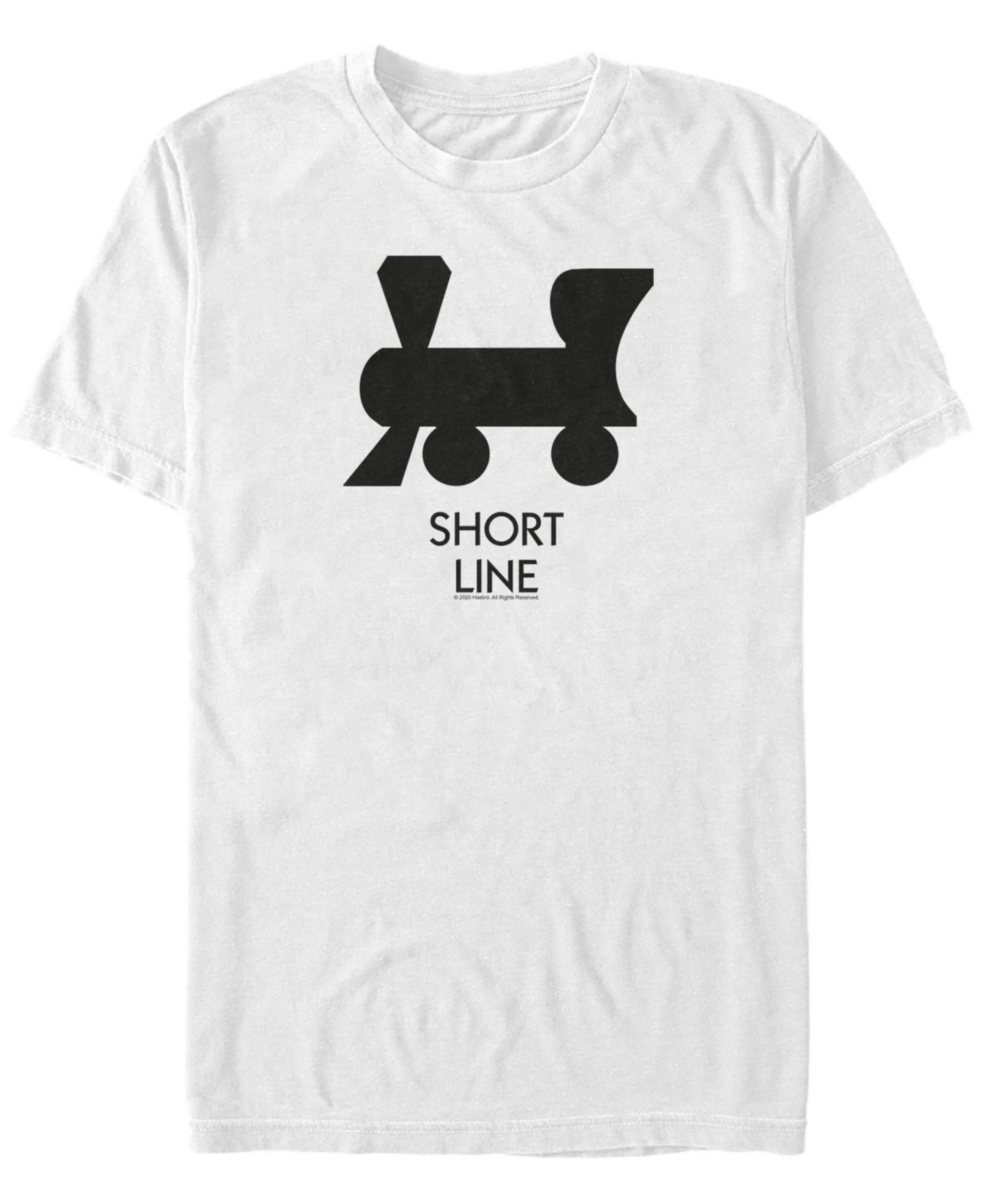 Мужская футболка Fifth Sun Short Line Short Sleeve Crew, цвет: Белый — фото 1