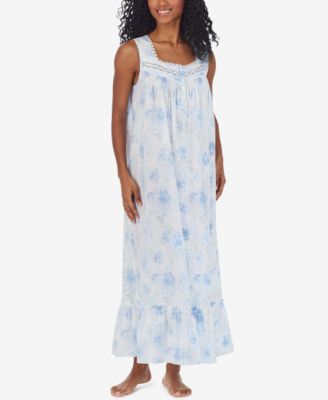 Eileen West - Cotton Lace-Trim Ballet Nightgown