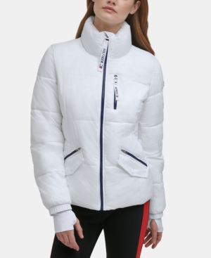 Tommy Hilfiger Sport Thumbhole-Cuff Puffer Jacket