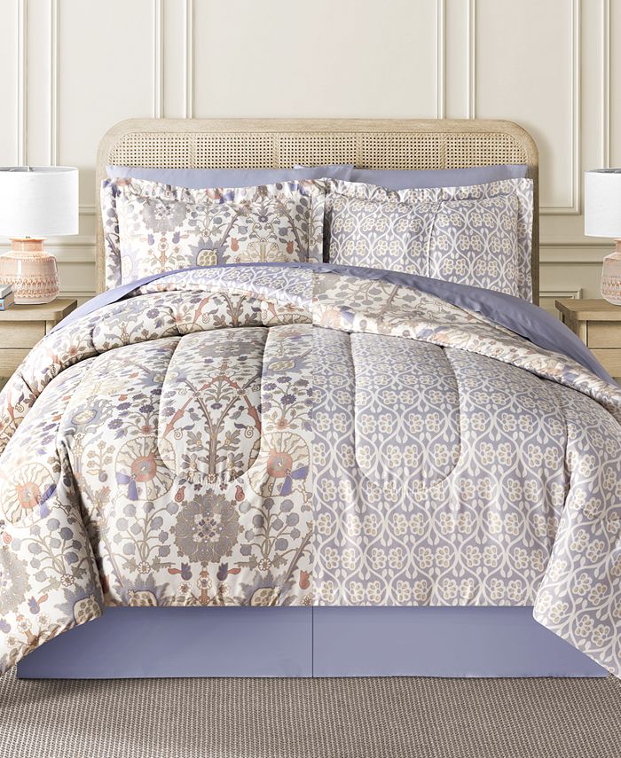 Fairfield Square Collection Inez 8Pc. Reversible Queen Comforter Set