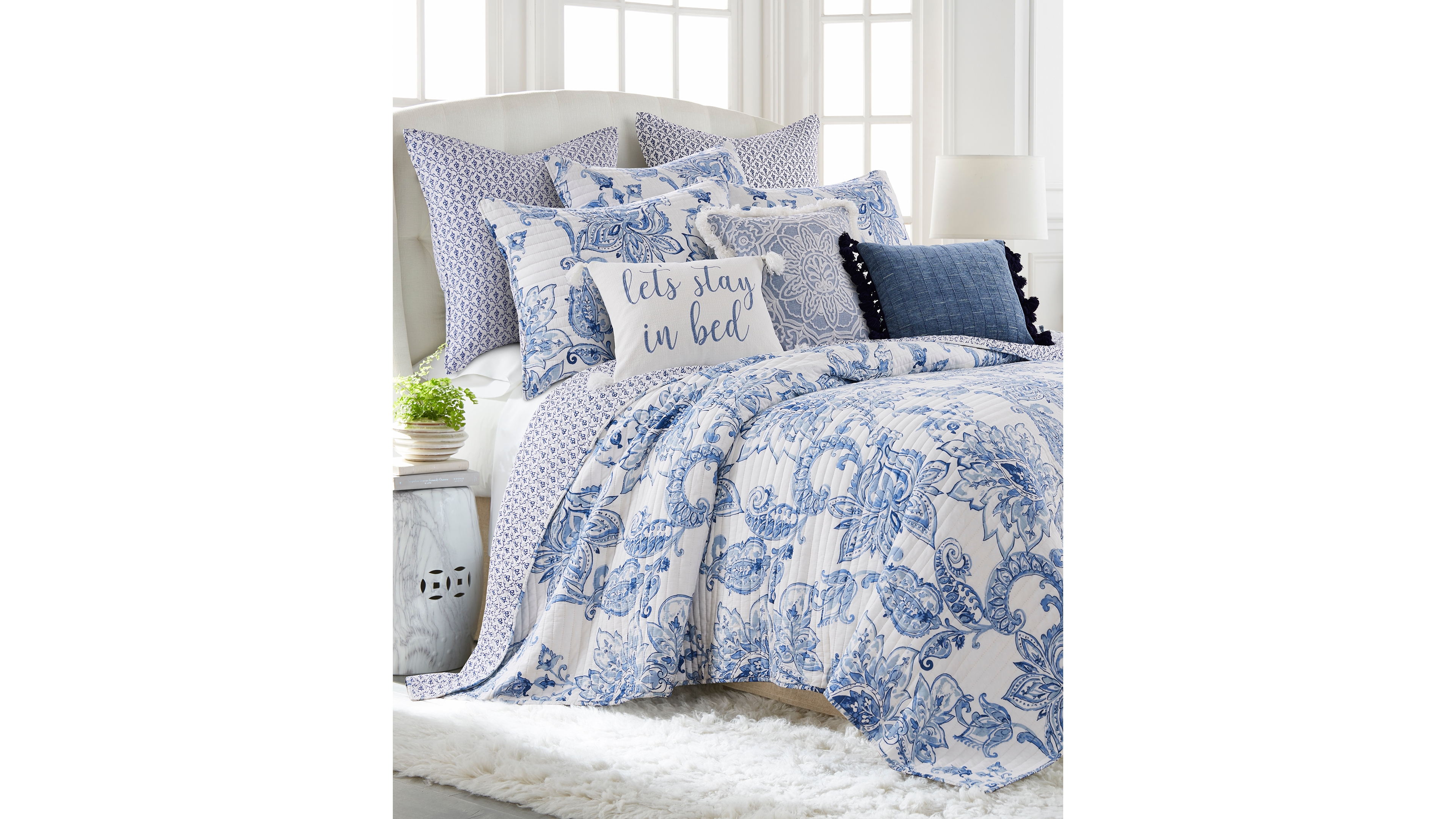 Levtex Bennett 3-Pc. Quilt Set, King