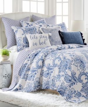 Levtex Bennett 3-pc. Quilt Set, King In Blue