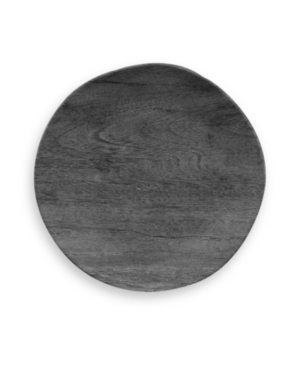 Tarhong Faux Real Blackened Wood Salad, 8.5" Set Of 6 In Blackened Wood Gray
