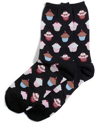 Hot Sox Women's Printed Trouser Socks