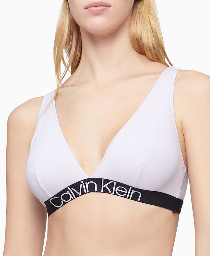 Calvin Klein Women's Reconsidered Comfort Unlined Triangle