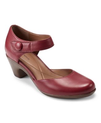 Women's Clarice Mary Jane Block Heel Pumps