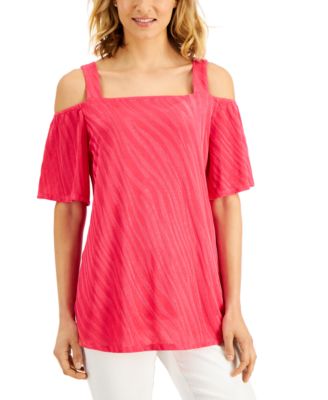 cold shoulder tops at macy's
