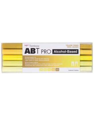 Tombow Abt Pro Alcohol-Based Art Markers, 5-Pack