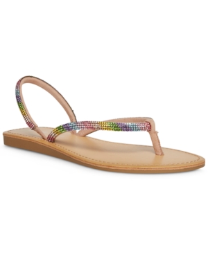 Madden Girl Aurra Rhinestone Thong Sandals