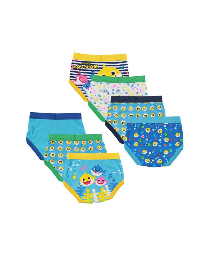 Handcraft Baby Shark Toddler Boys Briefs, Set of 7 Macy's