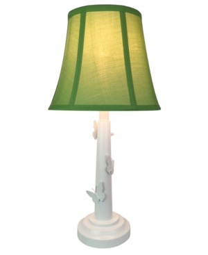 Creative Motion Polyresin Table Lamp with Butterflies