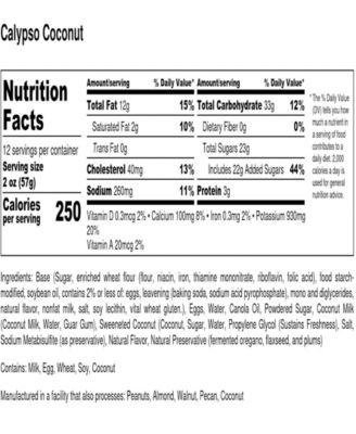 Calypso Coconut Bundt Cake, 24 oz