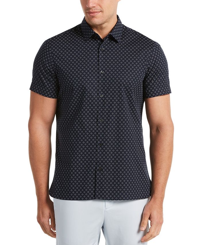 Perry Ellis Men's Stretch Button-Down Shirt - Macy's