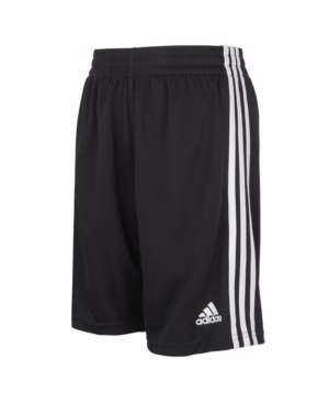 Shop Adidas Originals Toddler And Little Boys Classic 3-stripes Shorts In Black