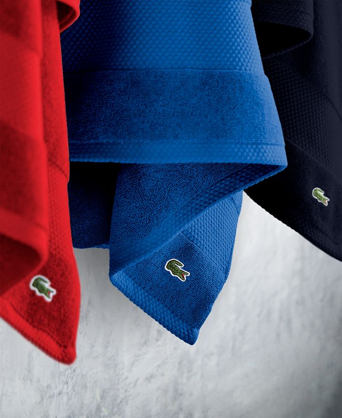 Lacoste Home Heritage AntiMicrobial Supima Cotton Bath Sheet, 35" x 70