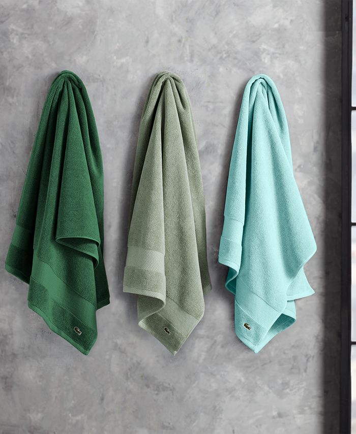 Lacoste Match 100pct Cotton Bath Towel 