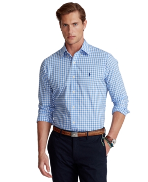 Polo Ralph Lauren Men's Classic-Fit Gingham Poplin Shirt