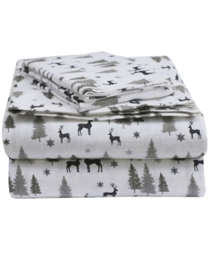 EnvioHome Winter Flannel Twin Sheet Set 3 Piece