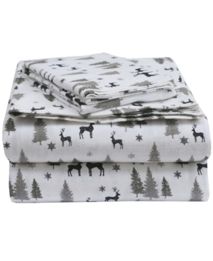 EnvioHome Winter Flannel Twin Xl Sheet Set 3 Piece