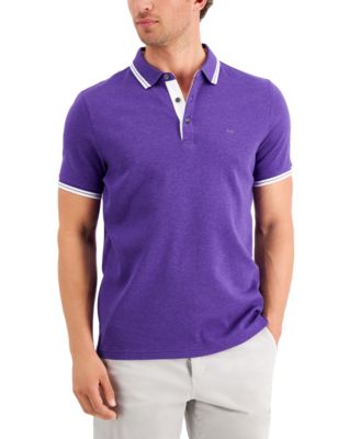 Michael kors men's liquid cotton greenwich polo shirt hotsell