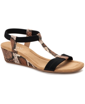Alfani Women's Step 'N Flex Voyage Wedge Sandals Created for Macy's Women's Shoes
