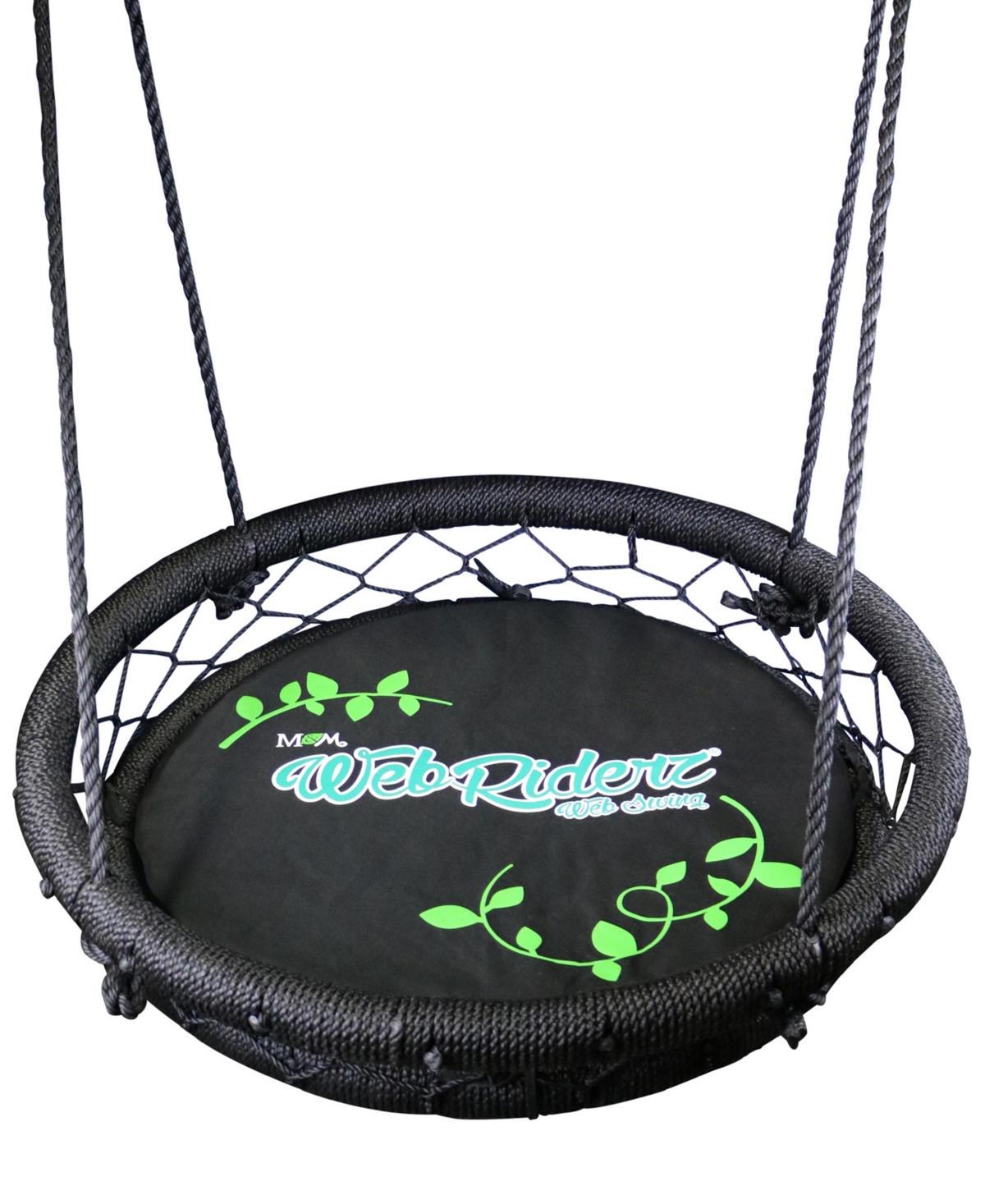 M&m Sales Enterprises Kids' Web Riders Basket Web Swing In No Color