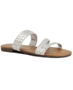 Sugar Women's Billie Studded Flat Sandals Women's Shoes