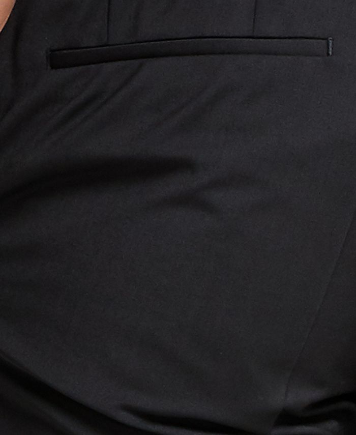 HUGO Men's Slim-Fit Superflex Stretch Solid Suit Pants - Macy's