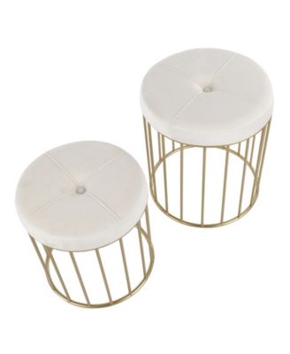 Canary Nesting Ottoman Set