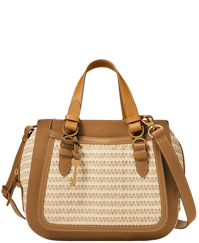 Fossil satchel outlet brooke