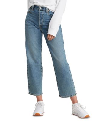 macys levis white jeans