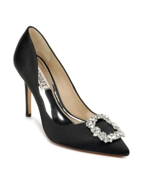Женские туфли Badgley Mischka Cher Evening Pumps, цвет: Чёрный