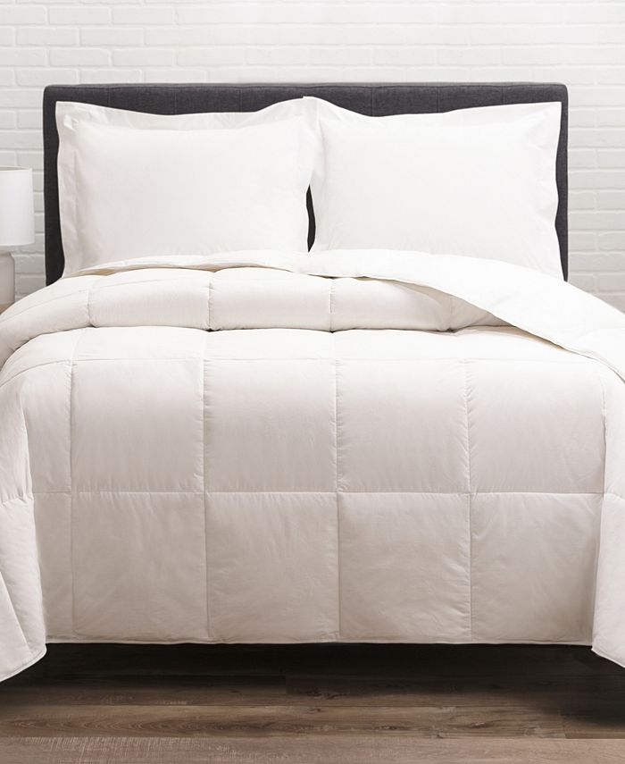 Allied Home 300 Thread Count 100 Cotton Twill Down Comforter, Twin