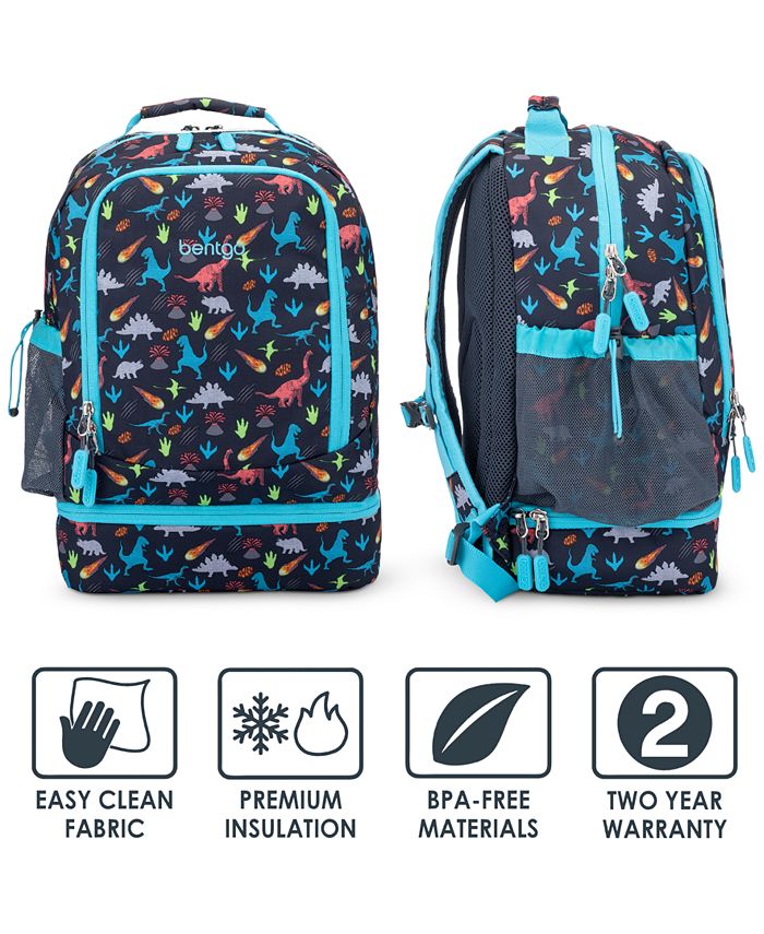 Bentgo Kids Prints 2in1 Backpack & Insulated Lunch Bag Macy's