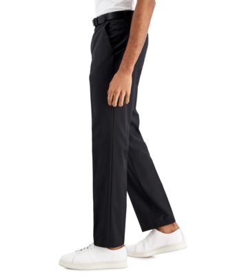 Men's Modern-Fit Wool Superflex Suit Separate Pants