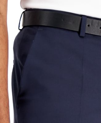 Men's Modern-Fit Wool Superflex Suit Separate Pants