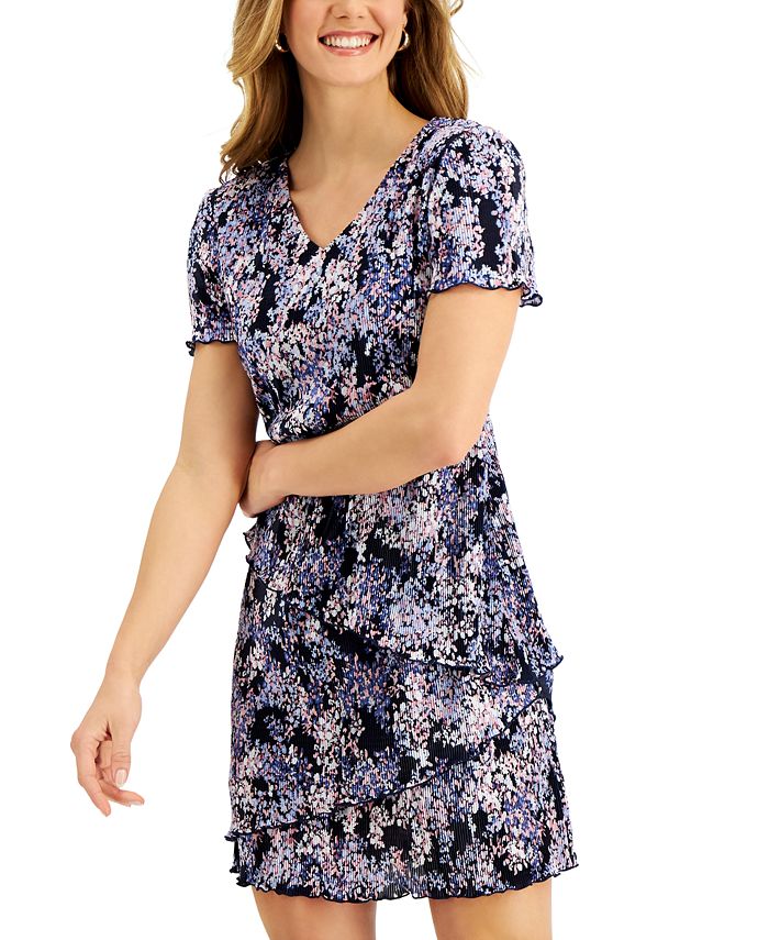 pleated dress petite