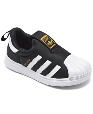 Adidas Originals Toddler Superstar 360 Shoes, Boys', Black