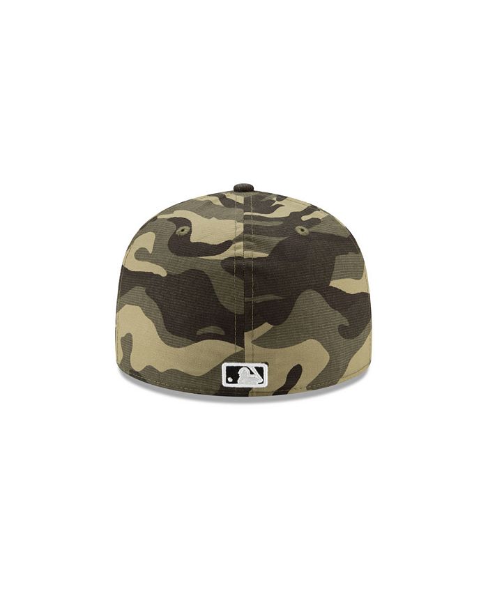 New Era 59FIFTY San Diego Padres Fitted Hat Woodland Camo Black