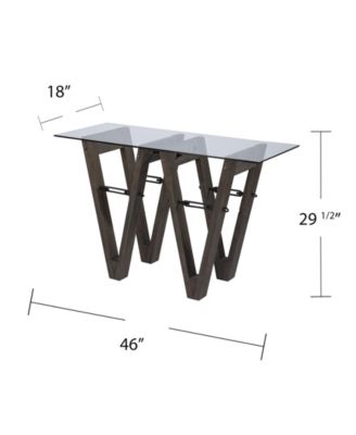 Southern Enterprises Garto Reclaimed Wood Console Table