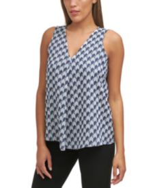 Chevron-Print Top