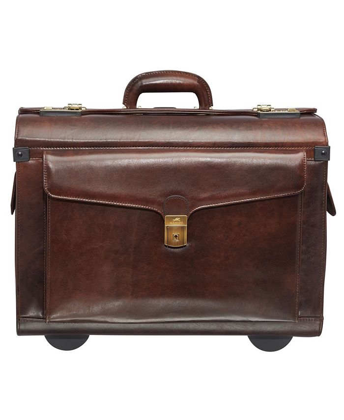 Mancini Vanizia Collection Men's Deluxe Wheeled Catalog Case Macy's
