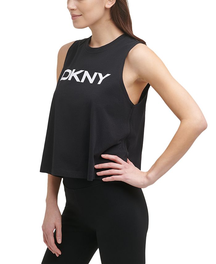 DKNY Sport Women's Cotton Logo Tank Top & Reviews Tops Women Macy's