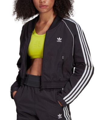 adidas womens crop jacket