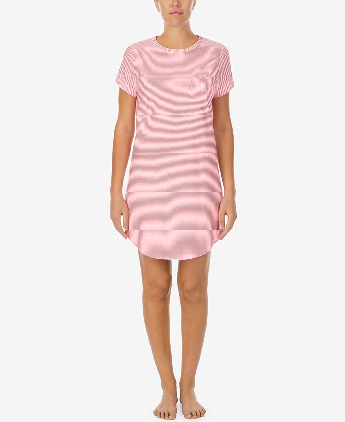 Lauren Ralph Lauren Striped Sleep Shirt Nightgown Macy's